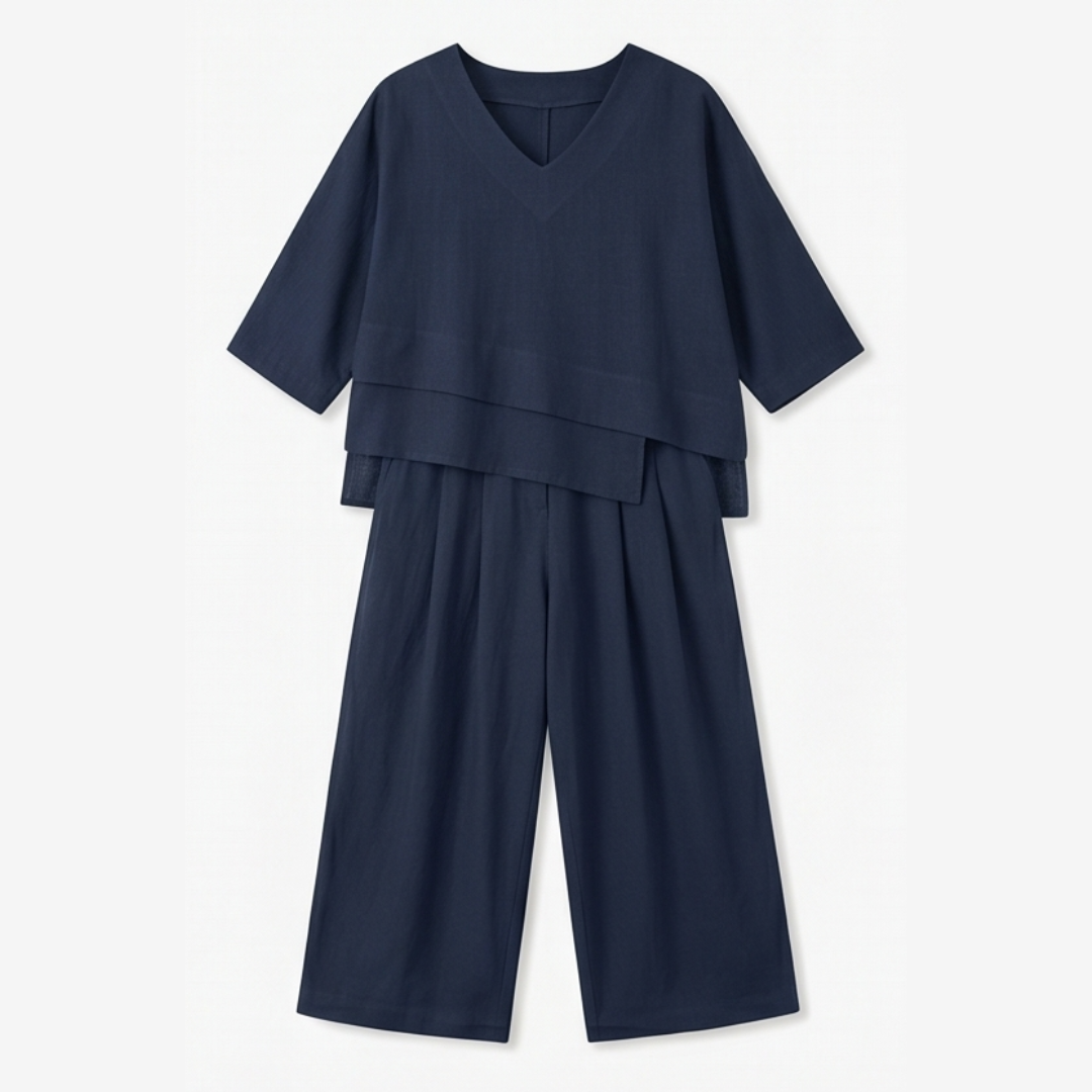 Asymmetric Two-Piece Set — View 10 | Clova