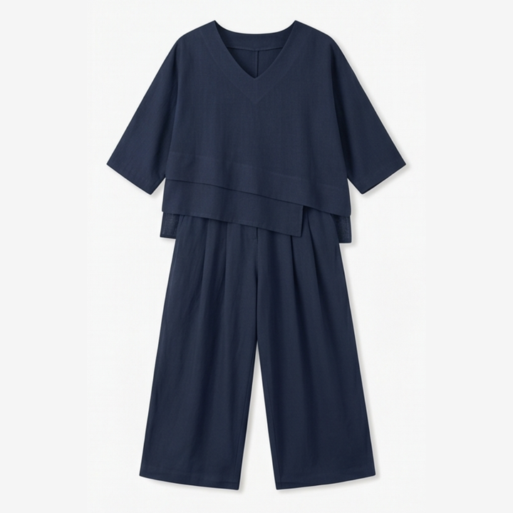 Asymmetric Two-Piece Set — View 10 | Clova