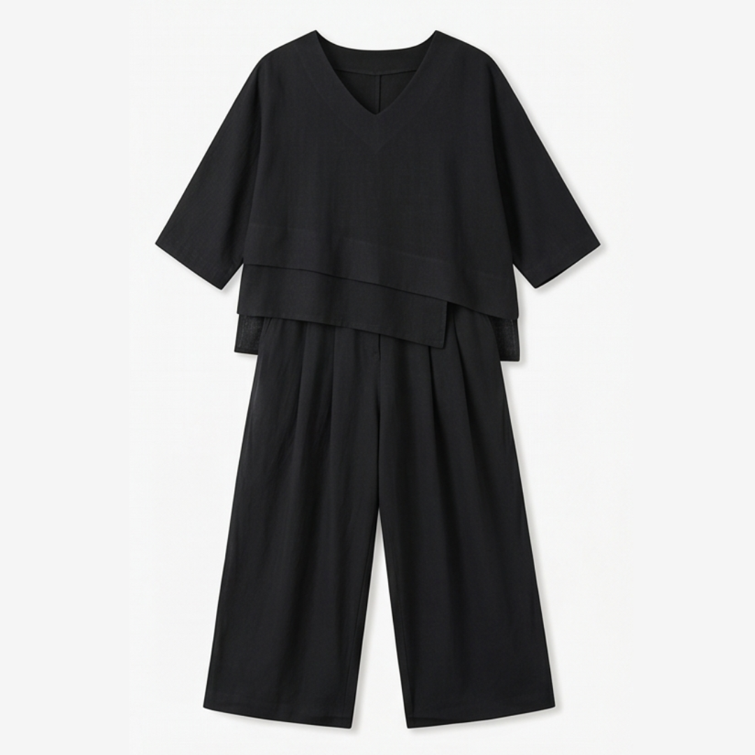 Asymmetric Two-Piece Set — View 11 | Clova