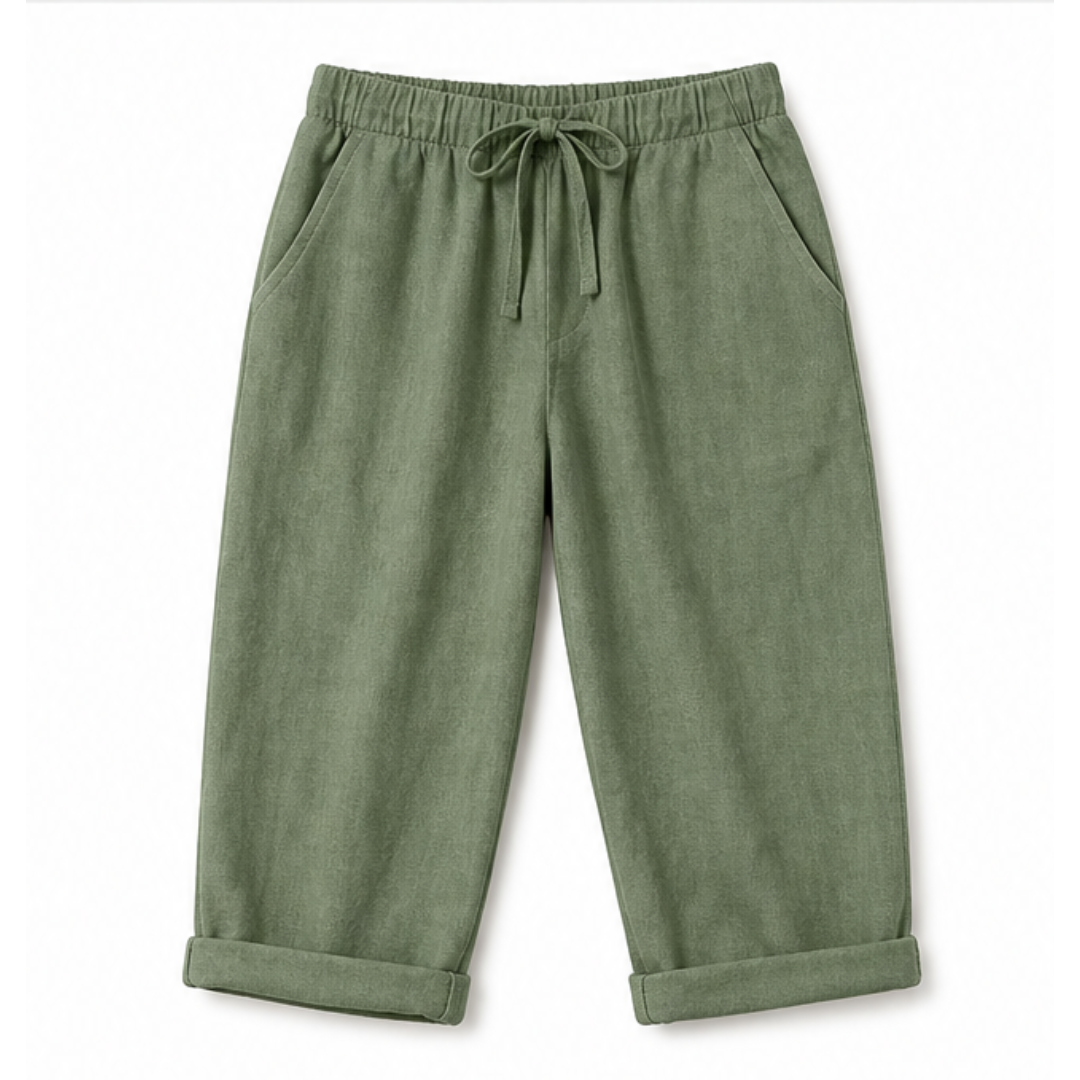 Lunaire Capri Pants for Effortless Summer Style — View 6 | Clova