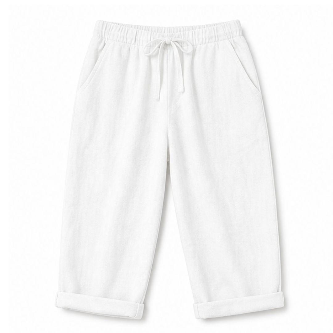 Lunaire Capri Pants for Effortless Summer Style — View 8 | Clova