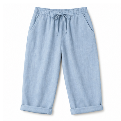 Lunaire Capri Pants for Effortless Summer Style — View 9 | Clova