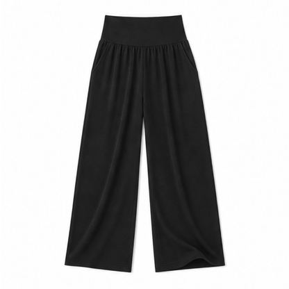 Lunessa High-Waist Wide-Leg Sweatpants for Effortless Style — View 12 | Clova