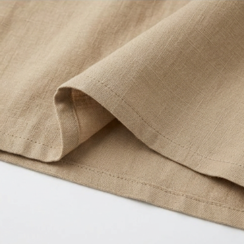 Lunavia Linen Cotton Two Piece Set with Duster — View 11 | Clova