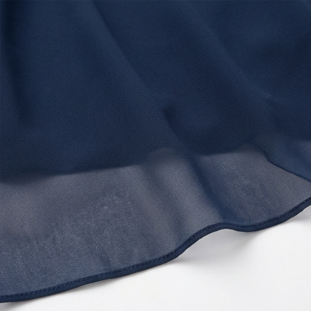 Asymmetric Chiffon Two-Piece Set — View 10 | Clova
