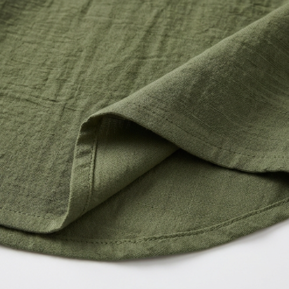 Solenne Soft Drape V-Neck Blouse for Everyday Wear — View 8 | Clova