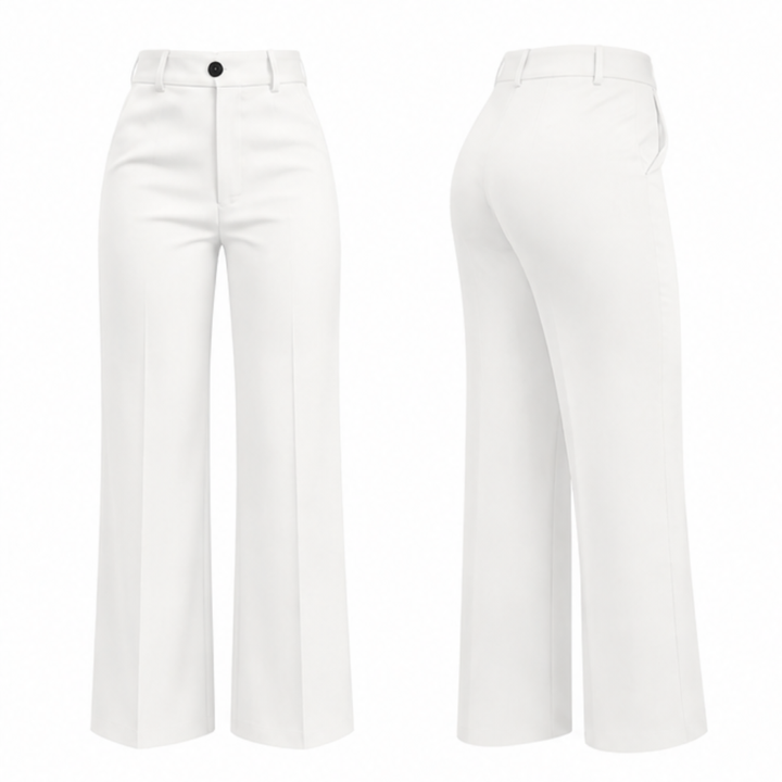 High-Waist Wide-Leg Trousers for Effortless Polish — View 17 | Clova