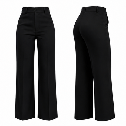 High-Waist Wide-Leg Trousers for Effortless Polish — View 16 | Clova