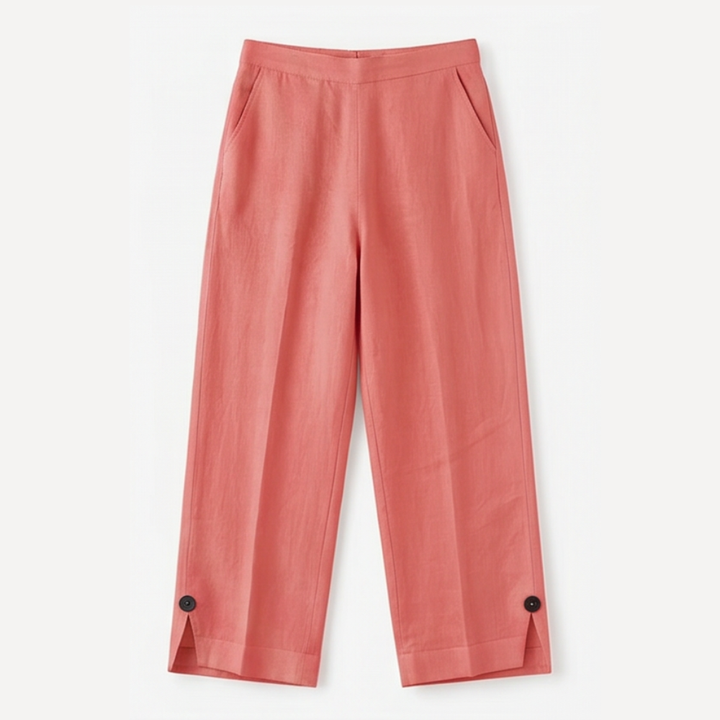 Soft-Stretch Cropped Pants — View 19 | Clova