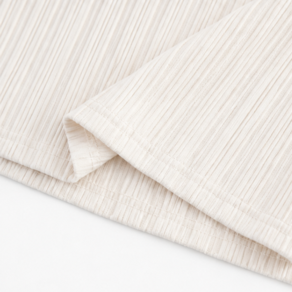 Ribbed Knit Two-Piece Set — View 12 | Clova
