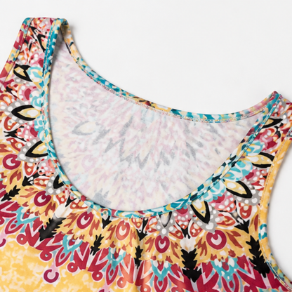 Flowy A-Line Sundress — View 6 | Clova