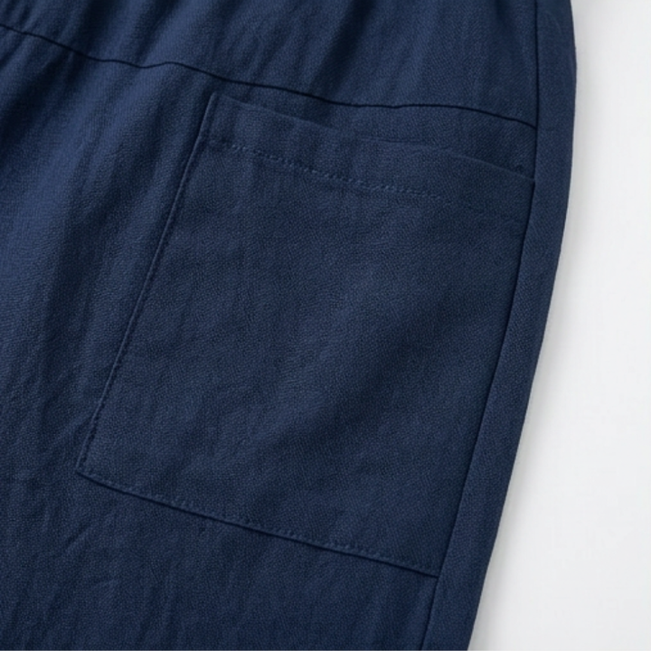 Wrap-Front Skort with Hidden Shorts — View 13 | Clova