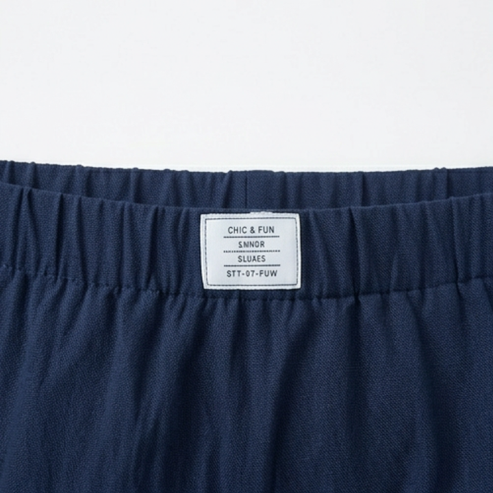 Wrap-Front Skort with Hidden Shorts — View 12 | Clova