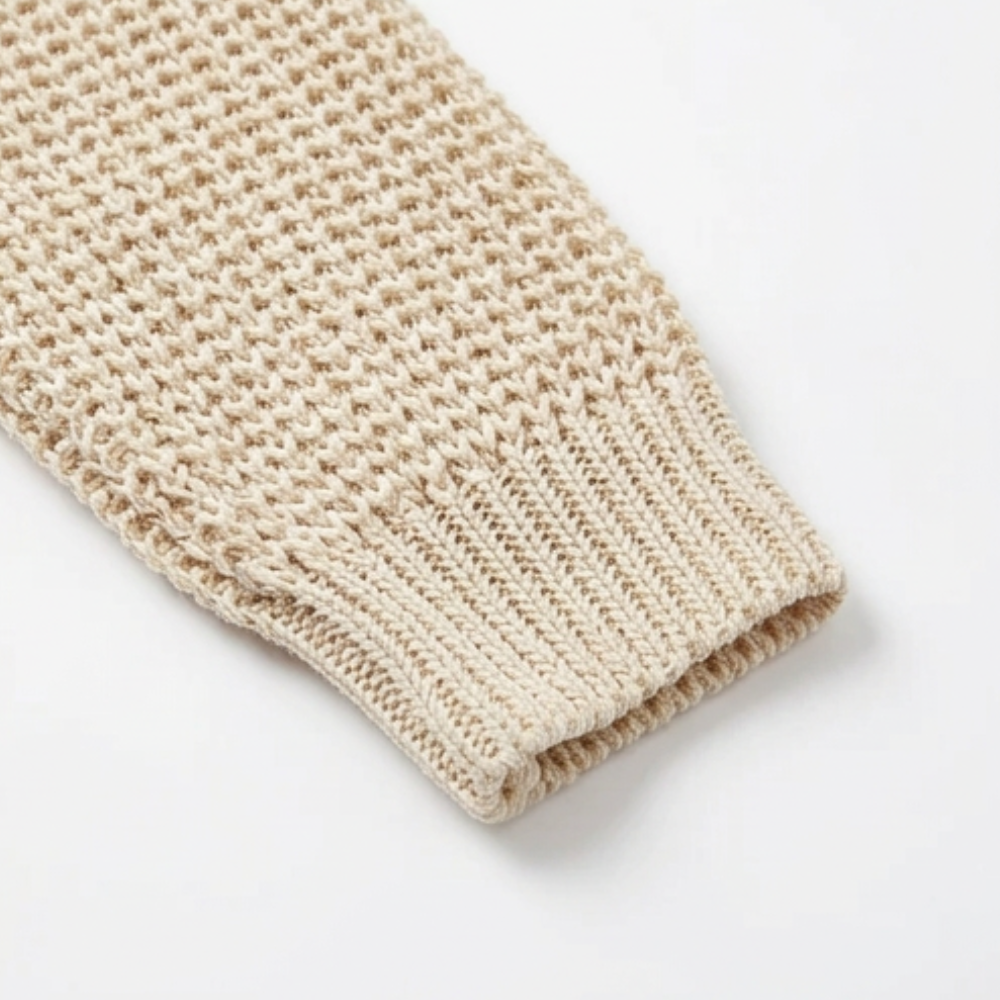 Cold-Shoulder Knit & Wide-Leg Set — View 9 | Clova
