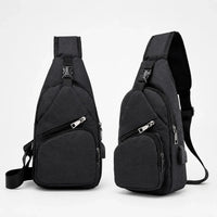 Crossbody Sling Bag with USB Charging Port