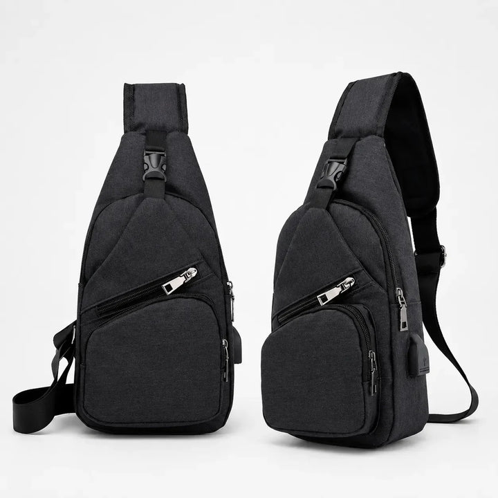 Crossbody Sling Bag with USB Charging Port