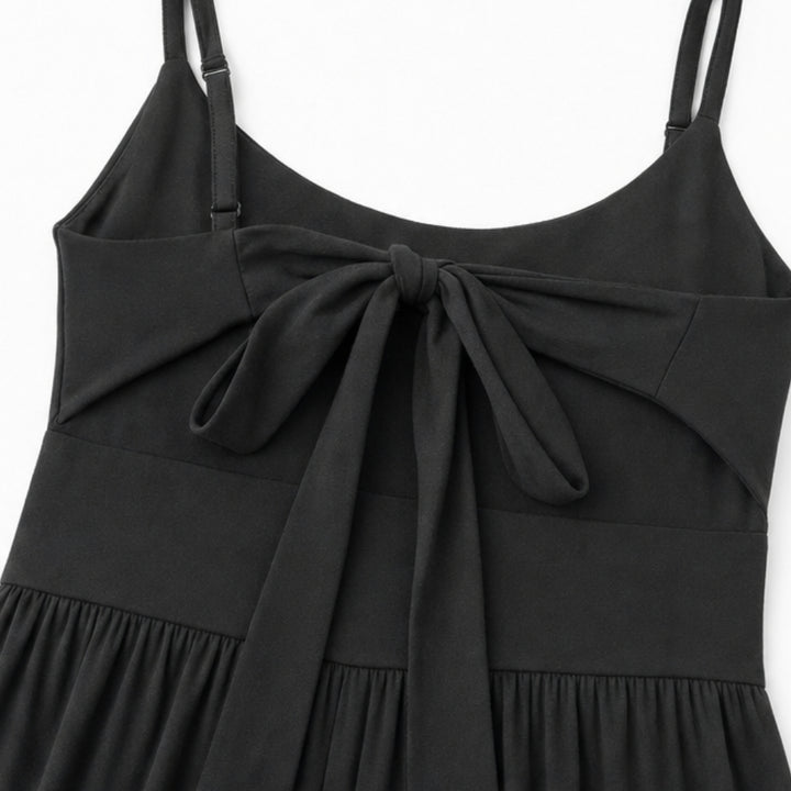 Sleeveless Cutout Wide Leg Jumpsuit with Adjustable Back Tie