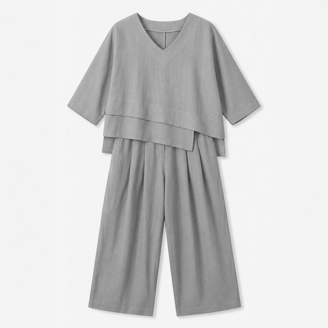 Asymmetric Two-Piece Set — View 13 | Clova