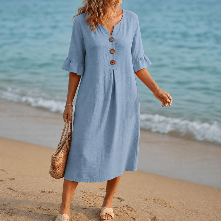Breezy Summer Shift Dress — View 15 | Clova