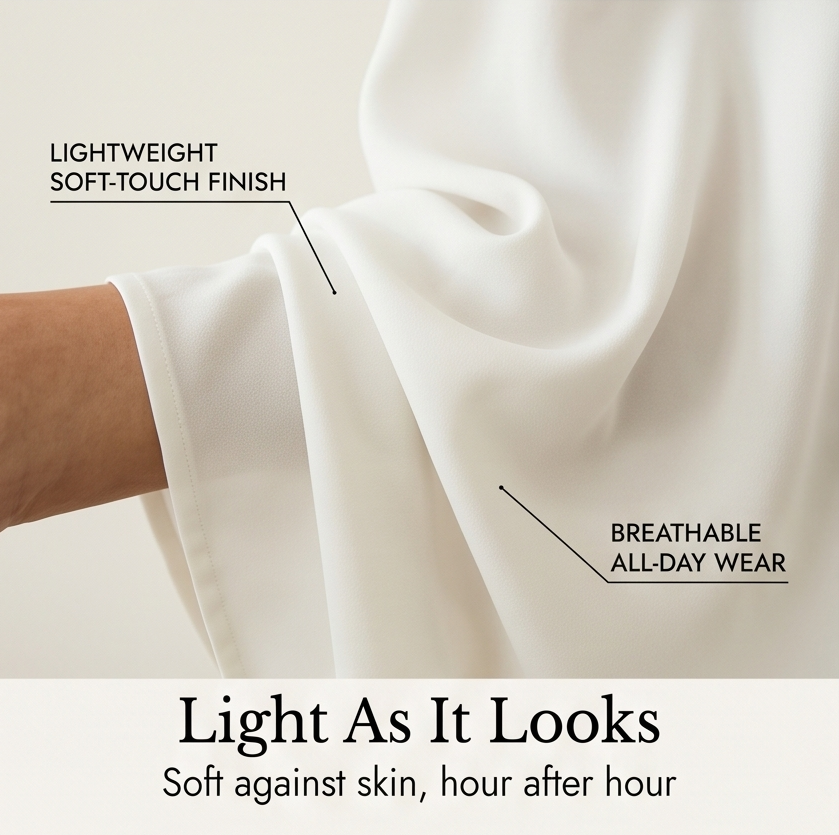 Pleated Short-Sleeve Blouse — View 8 | Clova