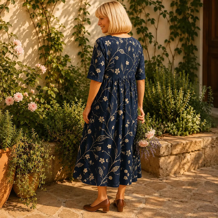 Soft Touch Floral Maxi Dress for Women