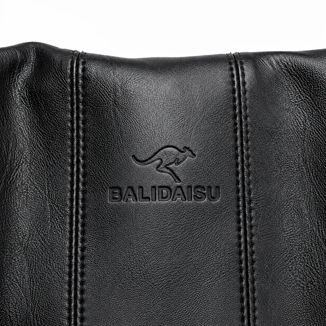 Convertible Leather Backpack Crossbody Bag for Women
