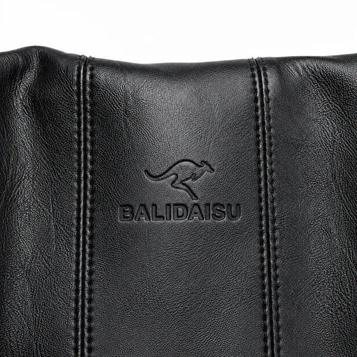 Convertible Leather Backpack Crossbody Bag for Women