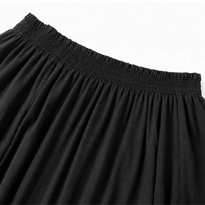 Off-Shoulder Boho Top and Lantern Pants Set for Women