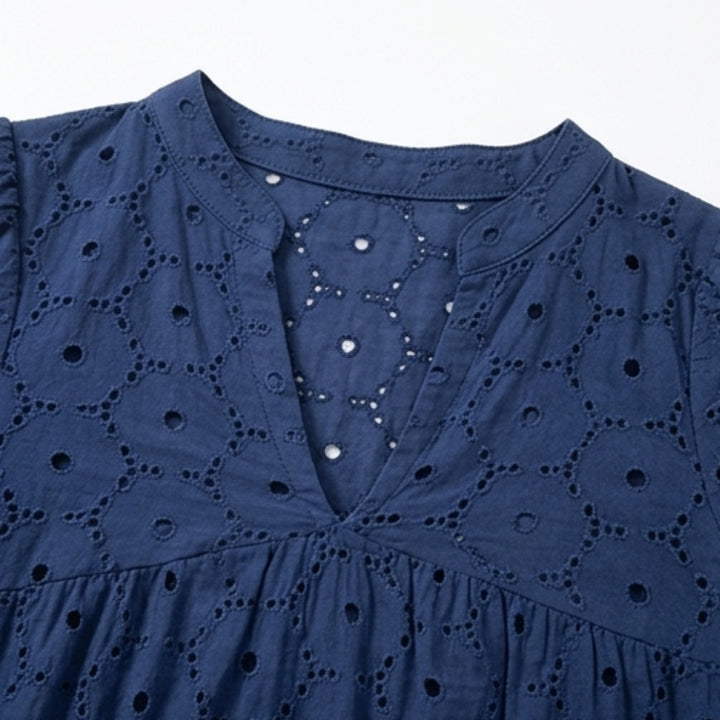 Cotton Eyelet Summer Dress