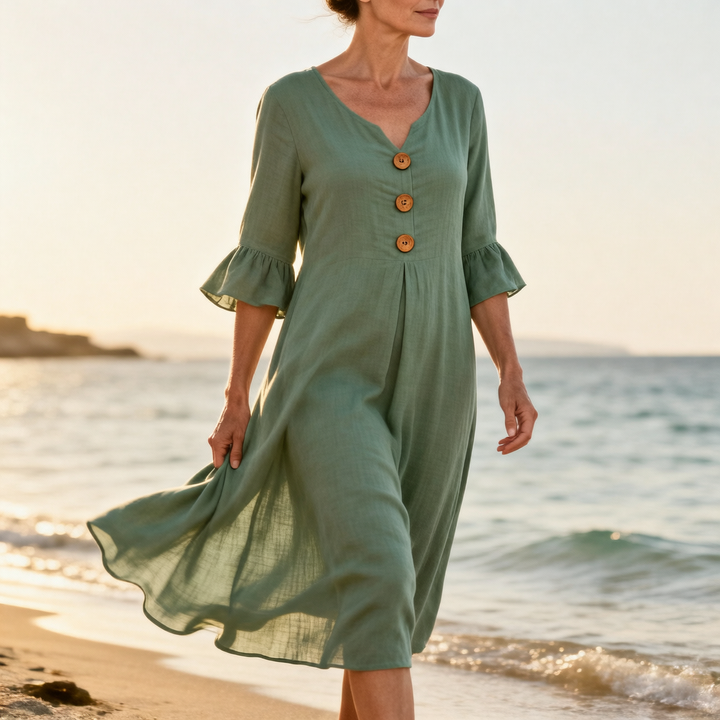 Breezy Summer Shift Dress — View 3 | Clova