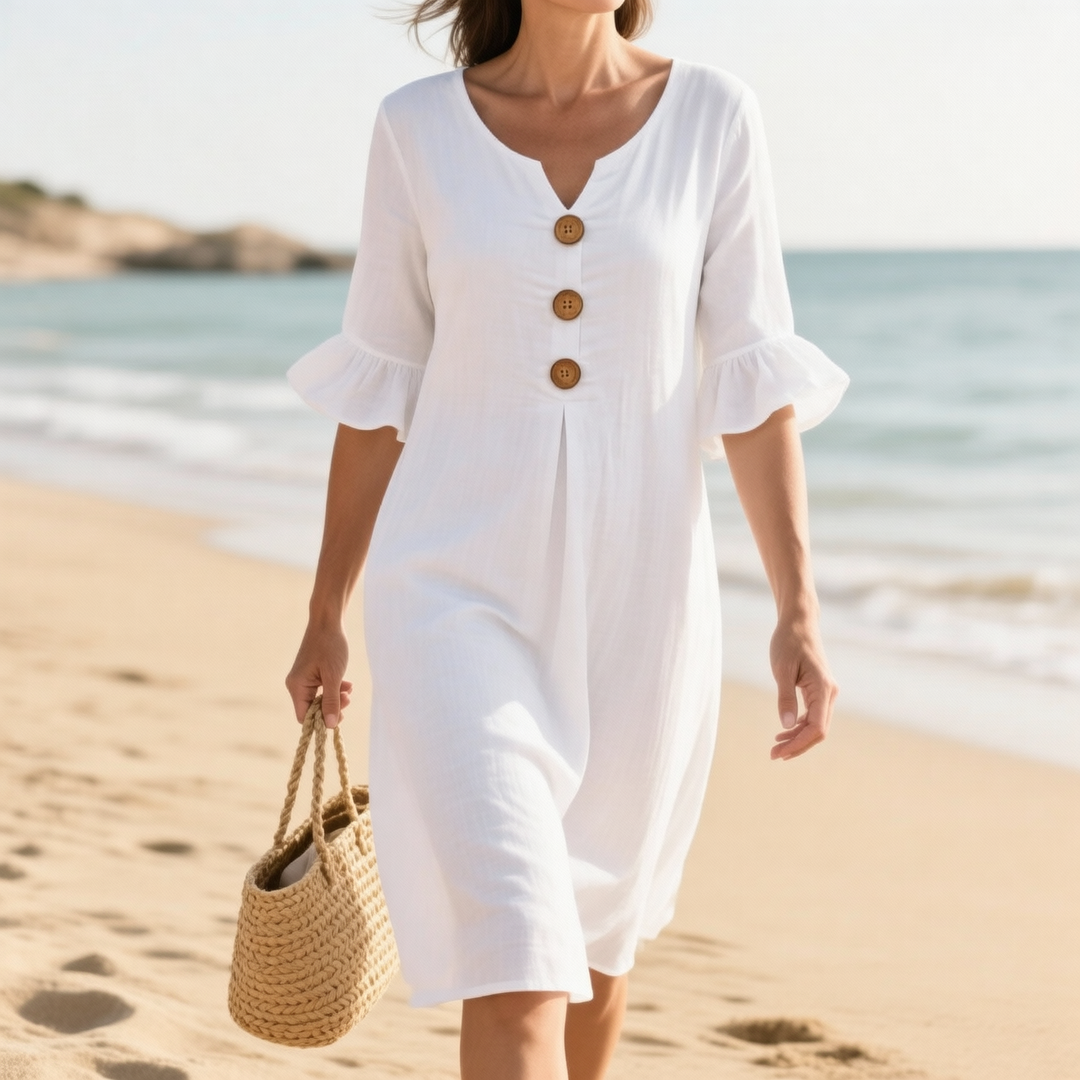 Breezy Summer Shift Dress | Clova Women's Fashion