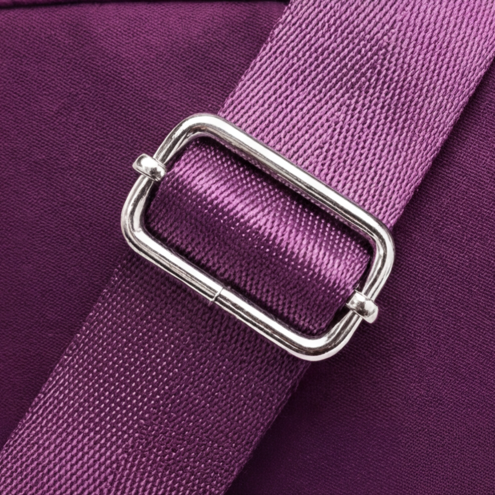 Multi-Pocket Shoulder Bag with Anti-Theft Design