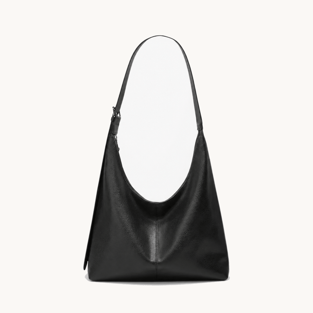 Slouchy Leather Hobo Bag for Everyday