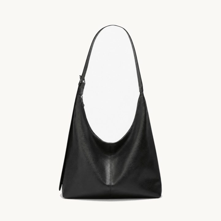 Slouchy Leather Hobo Bag for Everyday