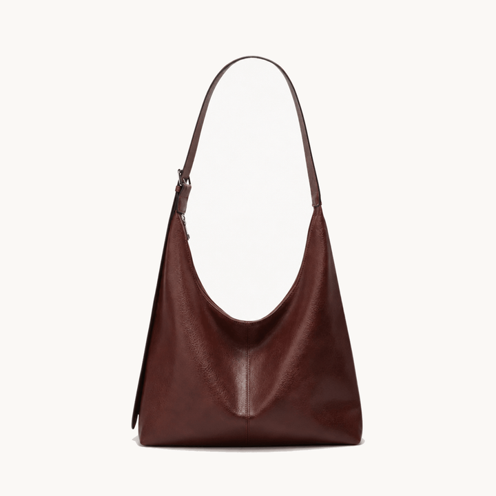 Slouchy Leather Hobo Bag for Everyday
