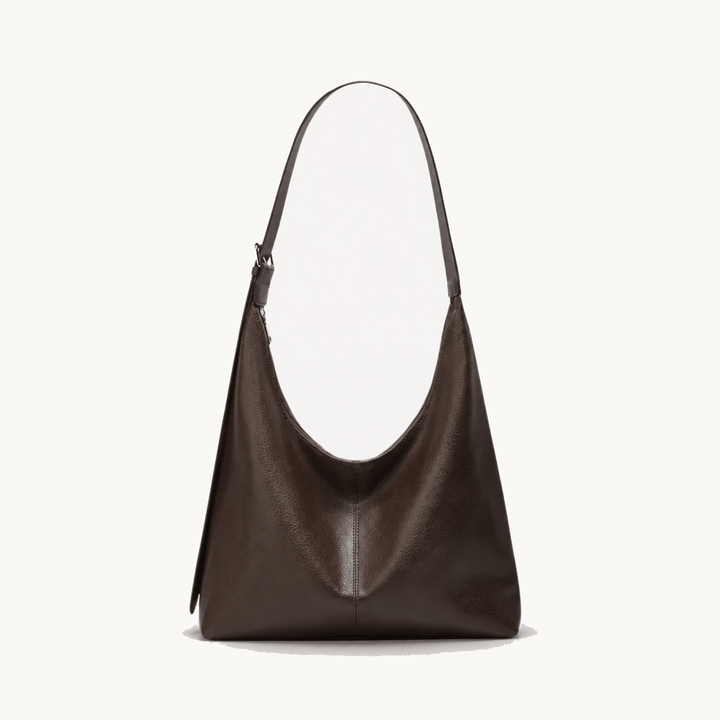 Slouchy Leather Hobo Bag for Everyday