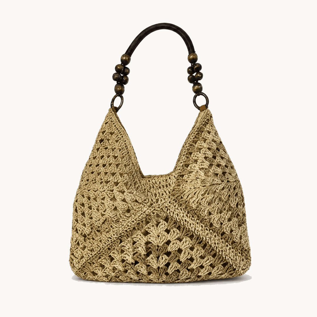 Crochet Summer Tote with Hidden Lining