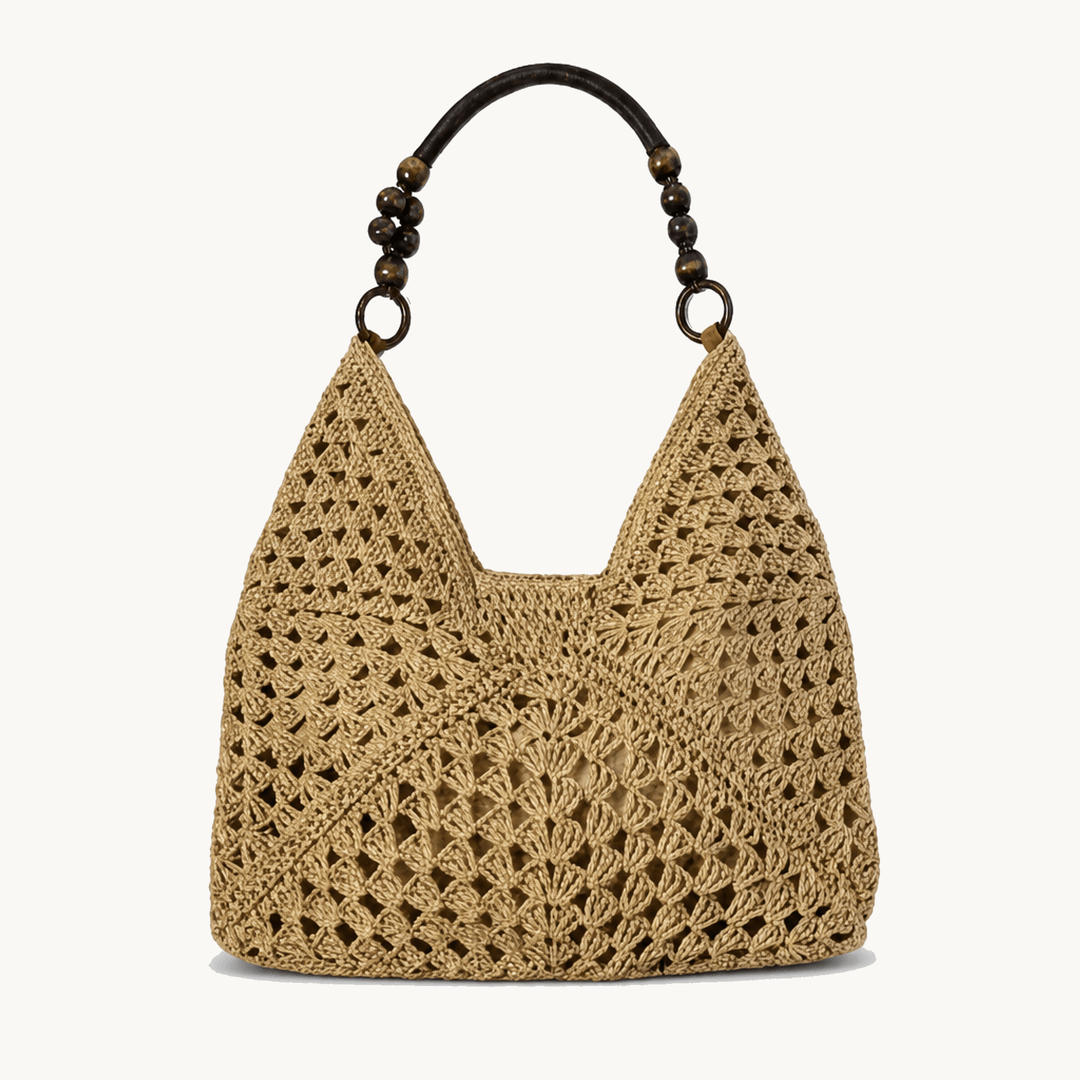 Crochet Summer Tote with Hidden Lining