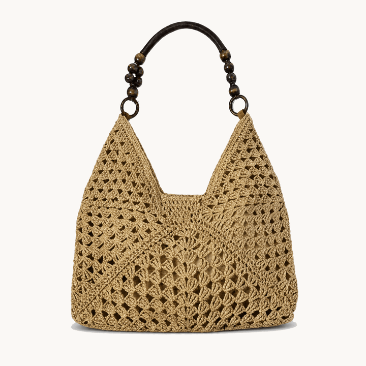 Crochet Summer Tote with Hidden Lining