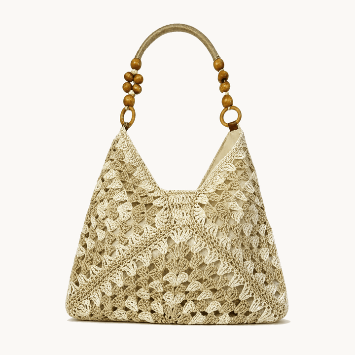 Crochet Summer Tote with Hidden Lining