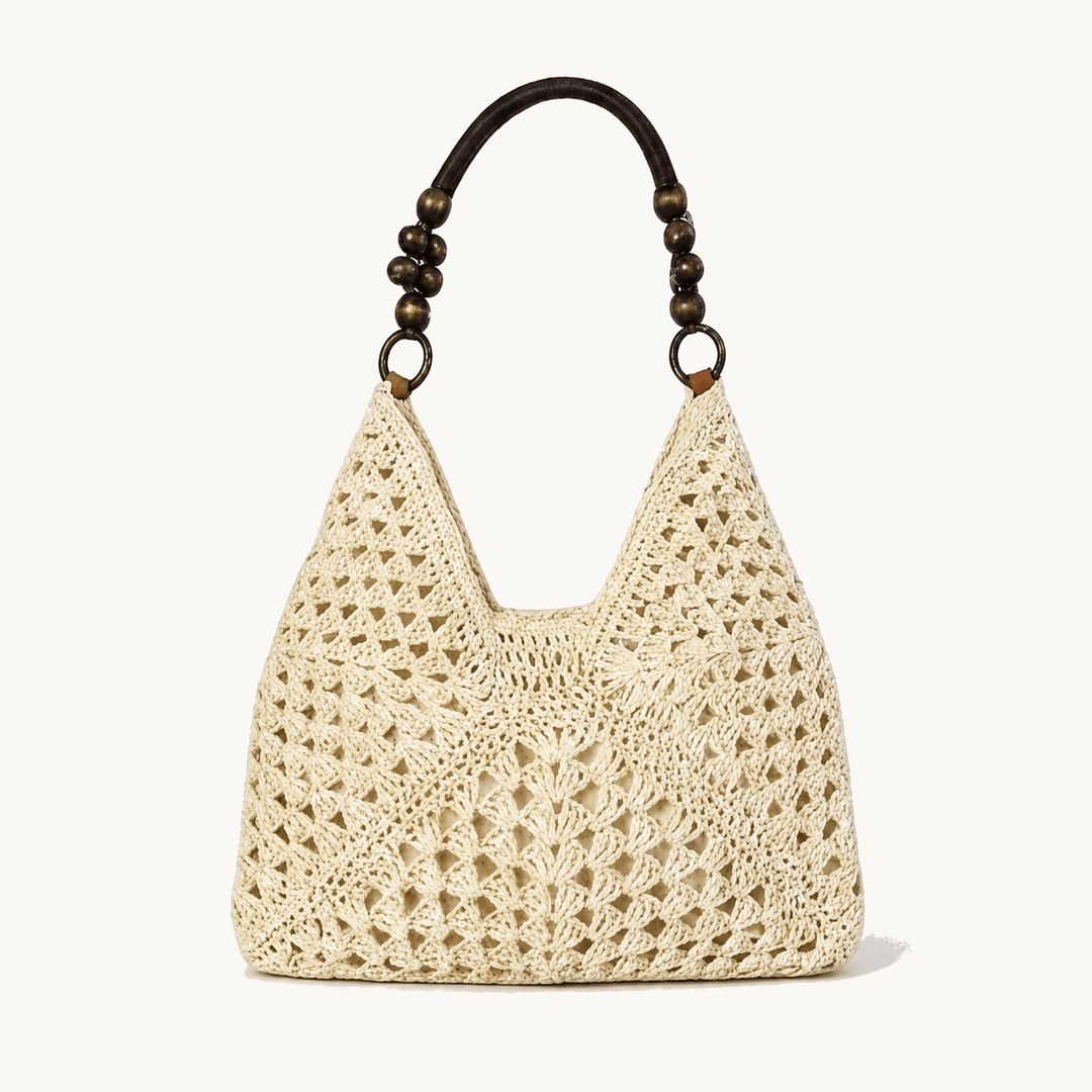 Crochet Summer Tote with Hidden Lining