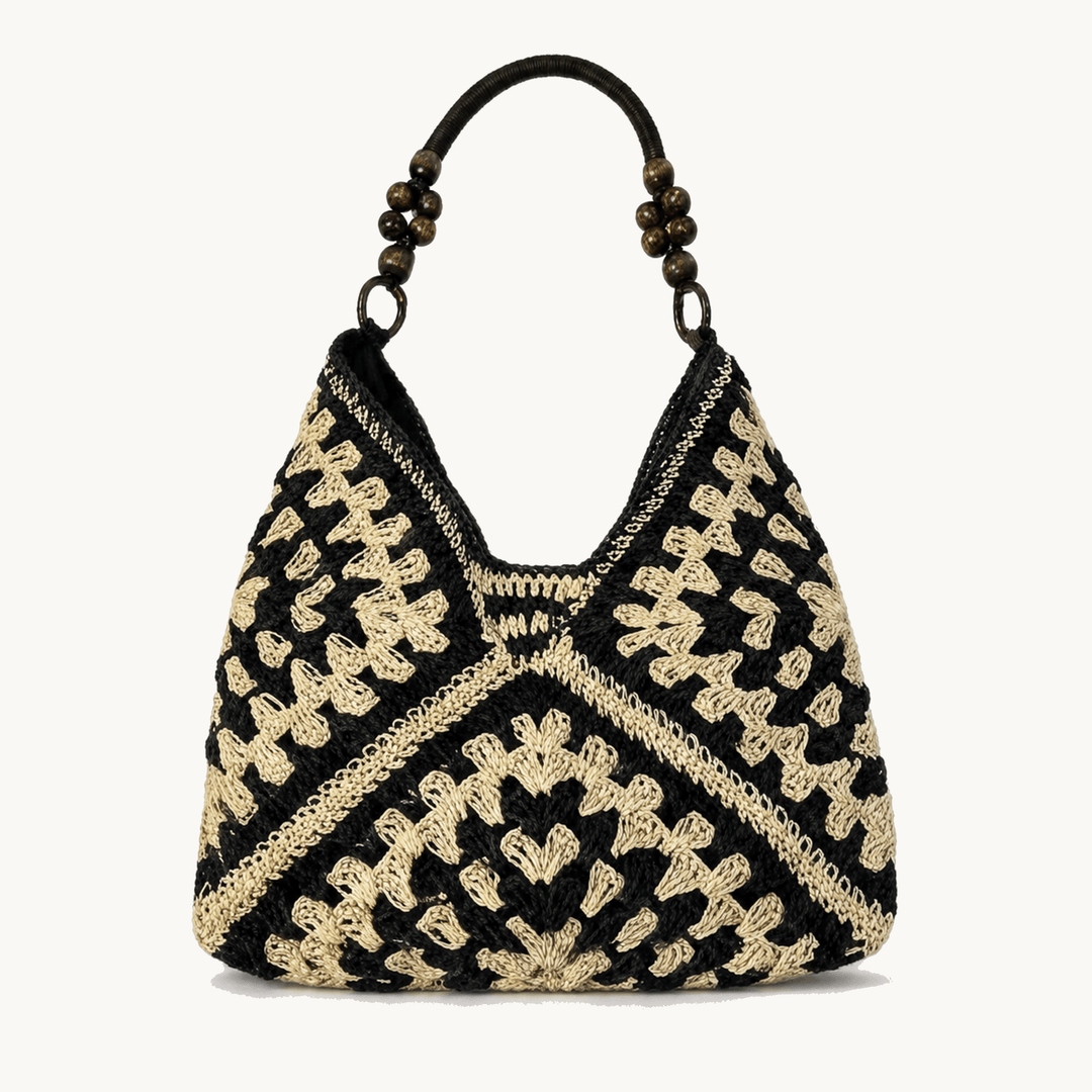 Crochet Summer Tote with Hidden Lining