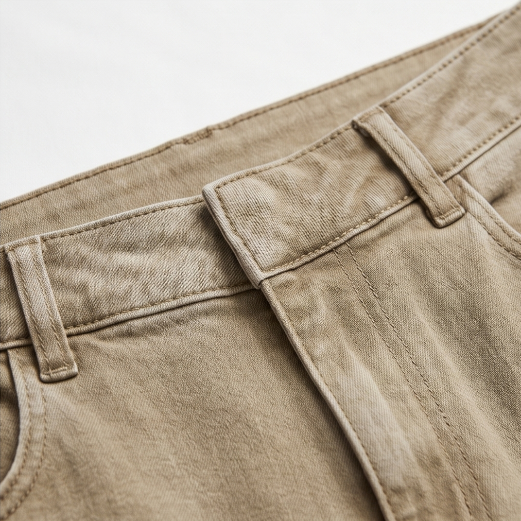 Embroidered Wide-Leg Jeans with Tulip Hem — View 8 | Clova