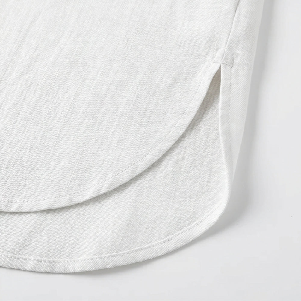 Breathable Cotton Button Up Shirt
