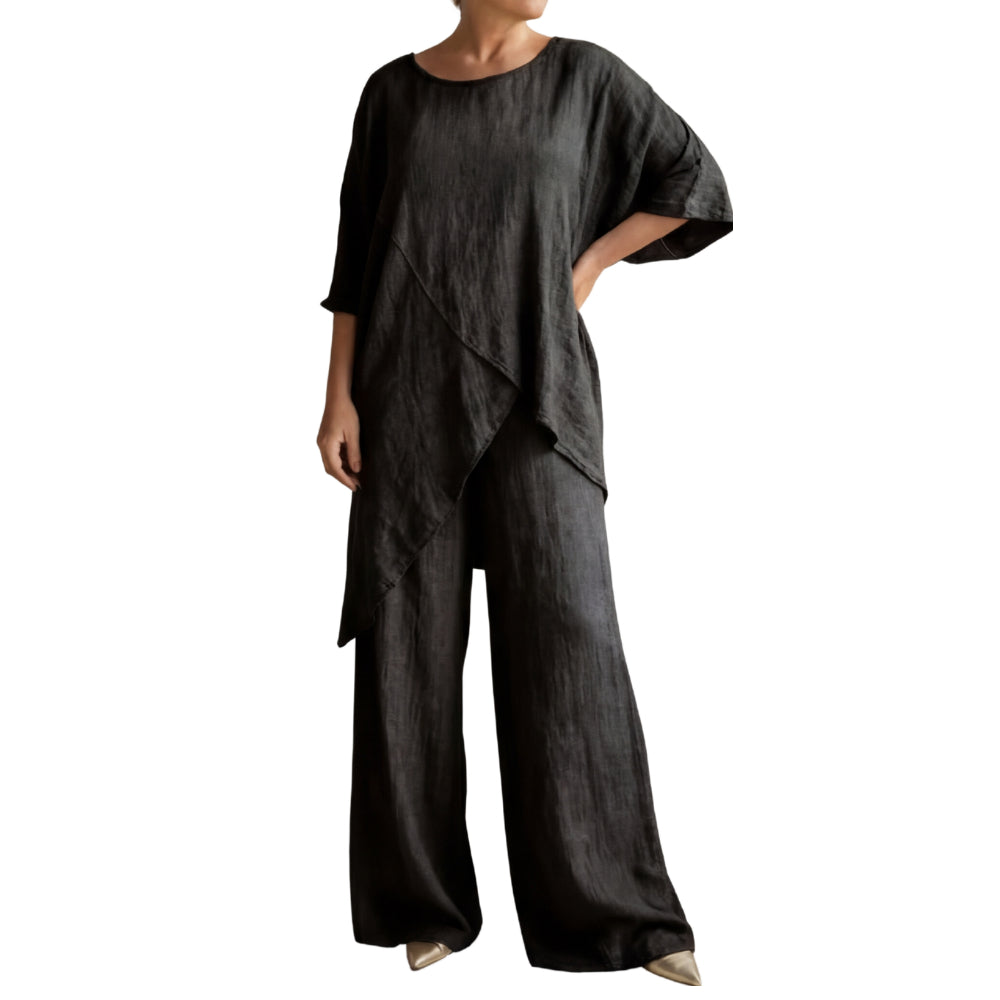 Asymmetrical Two Piece Set