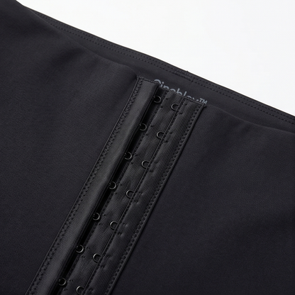 High-Waist Corset Leggings with Adjustable Cinch — View 12 | Clova