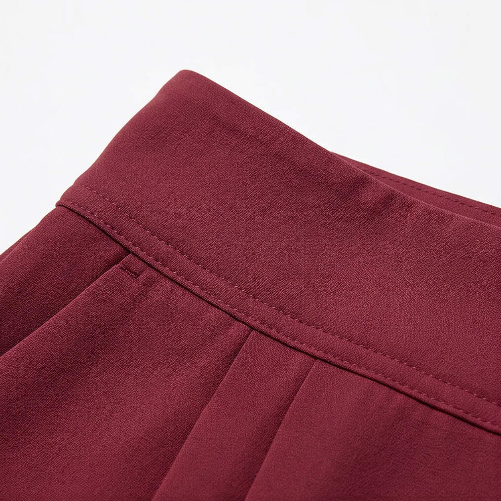 Flowy Pleated Palazzo Pants for Curvy Comfort — View 10 | Clova