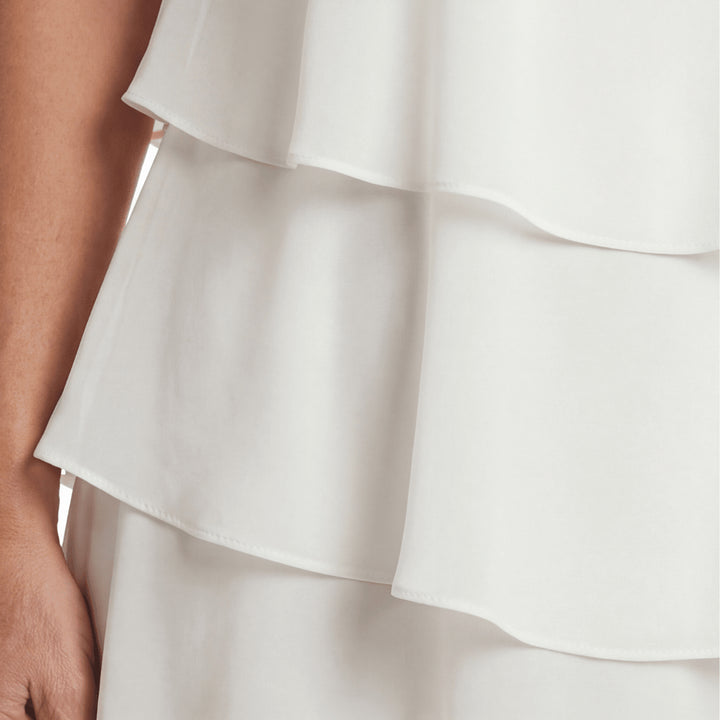 Elegant Layered Ruffle Dress