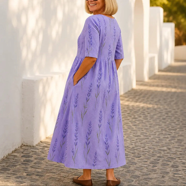 Soft Touch Floral Maxi Dress for Women
