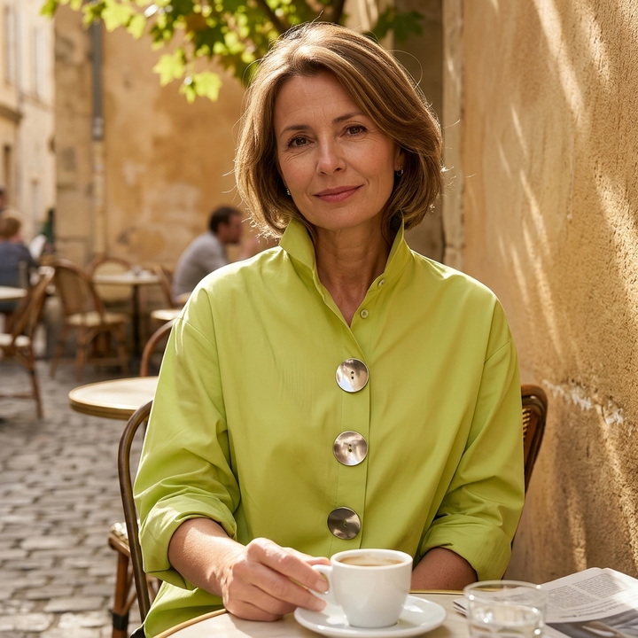 Italian Style Statement Blouse